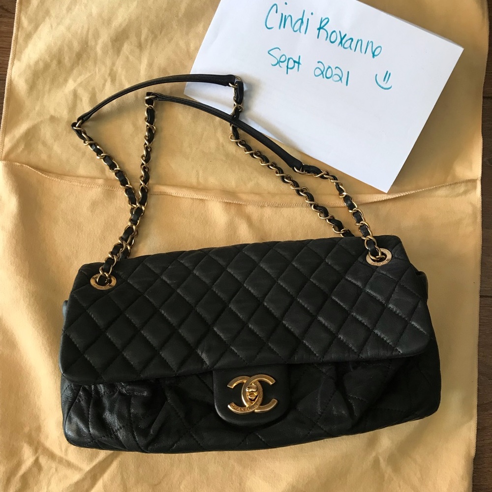 Chanel Chic Quilts Flapbag Iridescent Calfskin